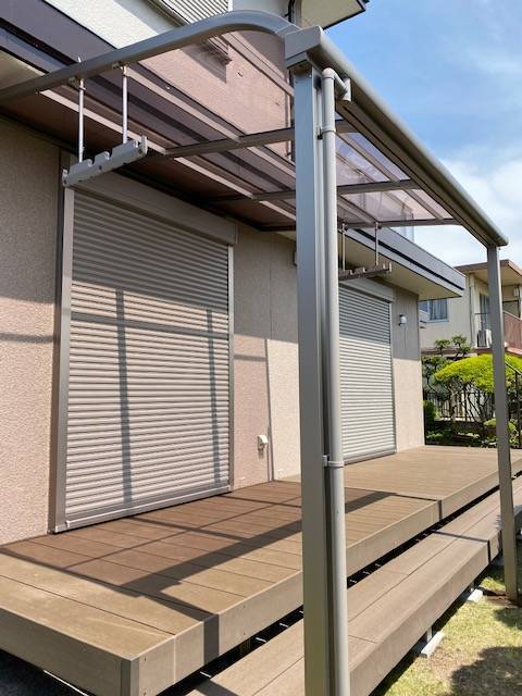 青梅トーヨー住器 青梅店の青梅市 F様邸 外構工事・ベランダまわり施工事例の施工後の写真3