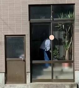 鎌田トーヨー住器の【藤崎町】風除室 取り替えましたの施工前の写真1