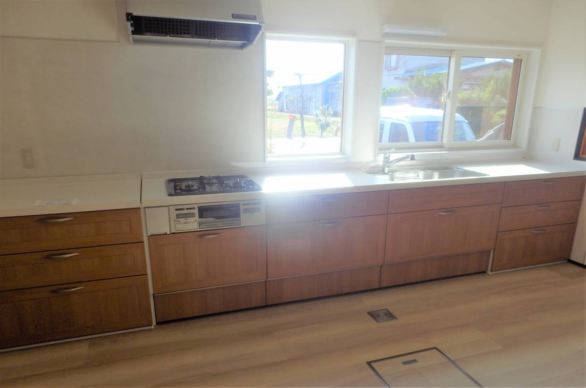 鎌田トーヨー住器の【藤崎町】高さが合わない(>_<) キッチン取り替えました!の施工後の写真2