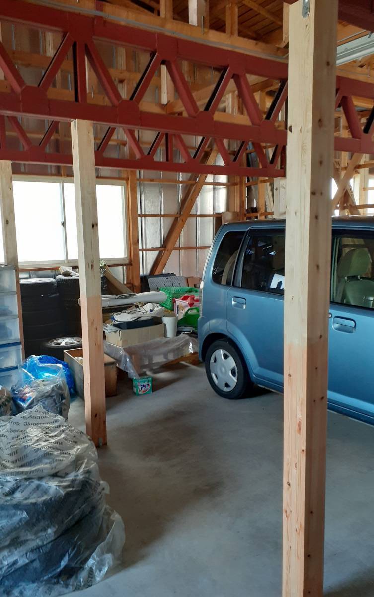 鎌田トーヨー住器の【藤崎町】シロアリ被害😱 車庫の柱 取り替えました!の施工後の写真2