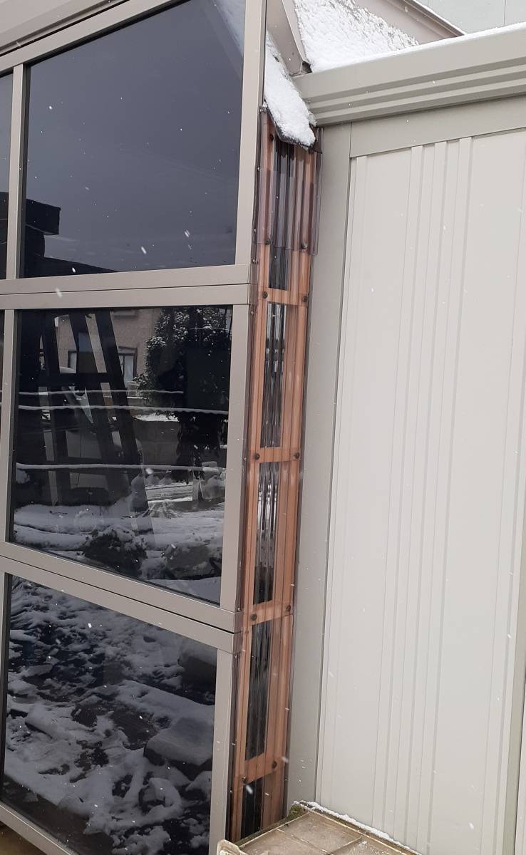鎌田トーヨー住器の【青森市浪岡】カーポートの隙間から雪が入るのを何とかしてほしい!!の施工後の写真1