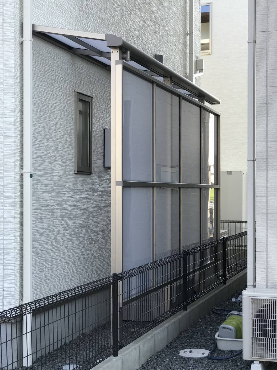 FGネクストのテラス屋根工事の施工後の写真3