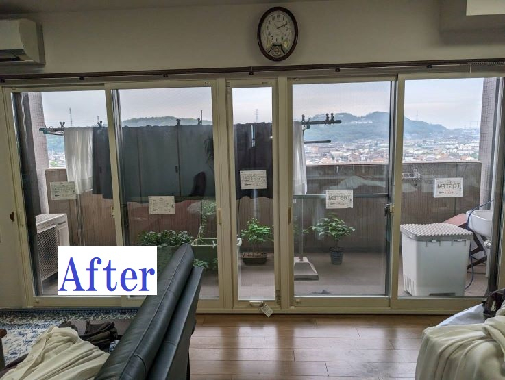 FGネクストの(福山市)マンションでも内窓を取付用!の施工後の写真1