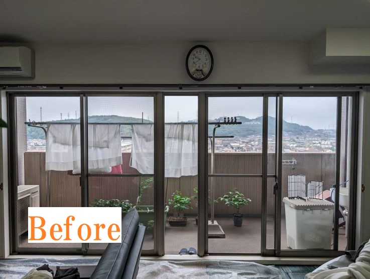FGネクストの(福山市)マンションでも内窓を取付用!の施工前の写真1