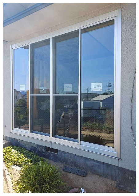 FGネクストの福山市 4枚建ての外窓交換の施工後の写真1