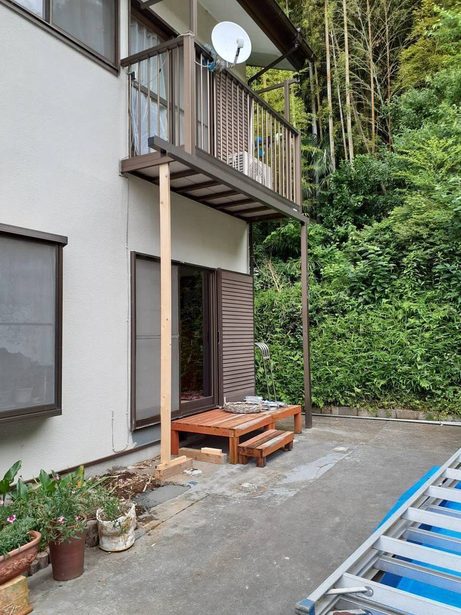 山装 リニューアル事業部の【横浜市】サンルーム リビングが拡がるリフォームの施工前の写真1