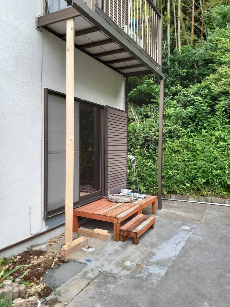 山装 リニューアル事業部の【横浜市】サンルーム リビングが拡がるリフォームの施工前の写真2